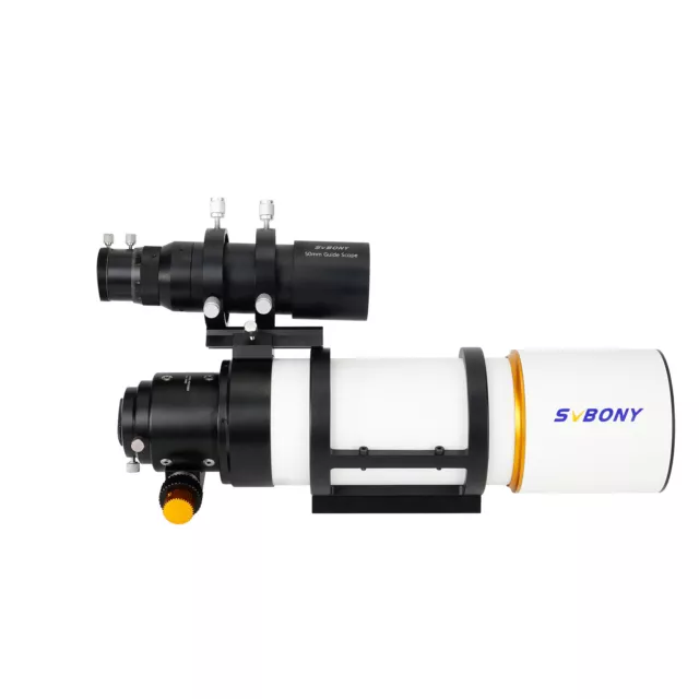 SVBONY SV48P 90mm Refractor Astronomy Telescopes OTA w/ SV106 50mm Guide scope