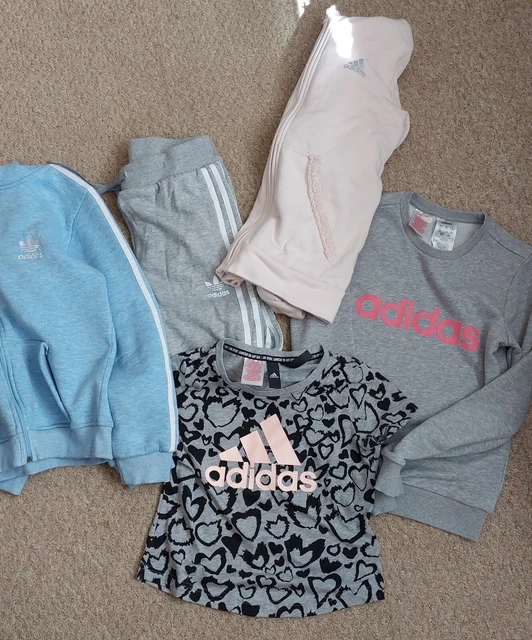 girls Adidas clothing bundle age 11-12 (5 items)