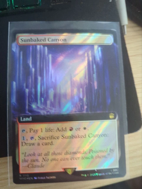 The Ninth Doctor (Extended Art) (Surge Foil) [Doctor Who] MTG Near
