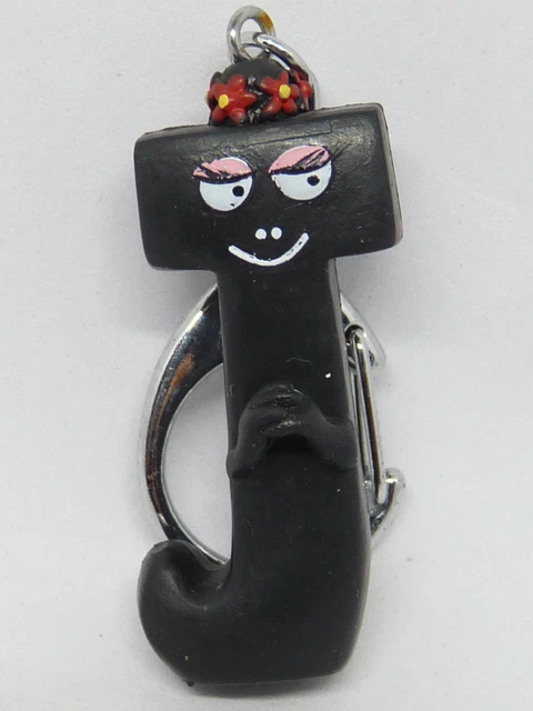 Porte-clés Barbidur Diable Des Barbapapa 2003 - Figurine PVC 5 Cm