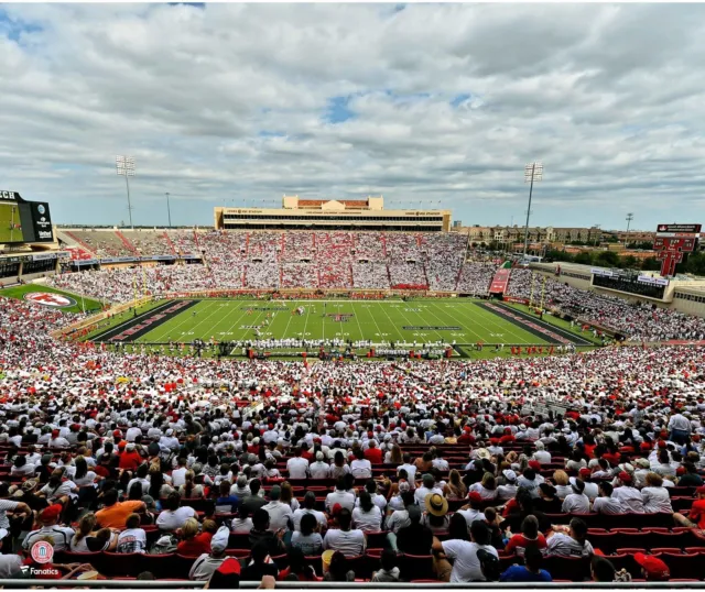 Texas Tech Red Raiders Unsigned Jones AT&T Stadium 20" x 24" Photo - Fanatics