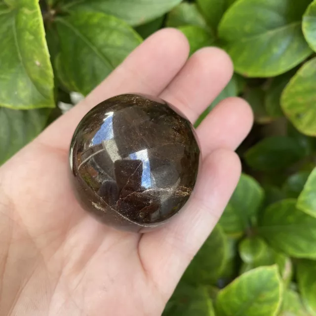 Garnet Sphere - Stunning Crystal - Semi Precious Gemstone (40mm Size)