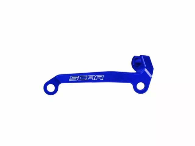 Guide câble d'embrayage SCAR bleu Kawasaki KX450F 3