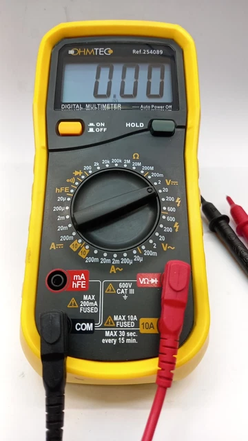 Multimetre Numerique Multifonction Ohmtec 254089