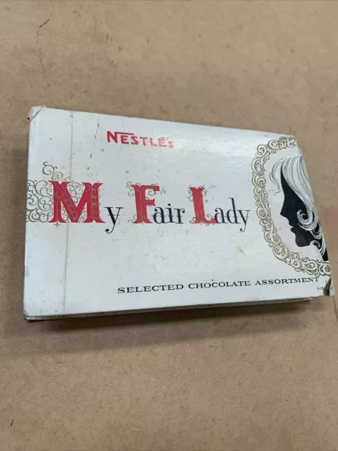 Vintage Box Milk Chocolate Nestles My Fair Lady Confectionary Lolly Retro 2