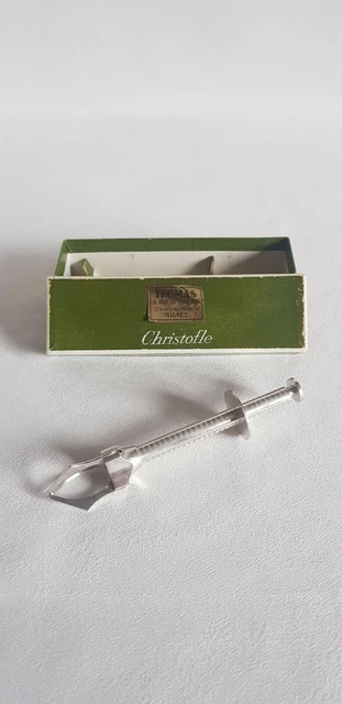 Christofle - Pince a gigot - Art déco - Métal argenté