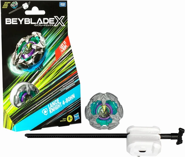 Starter Pack Beyblade X - Toupie Buster Dran 5-70DB Jaune + Lanceur - Hasbro