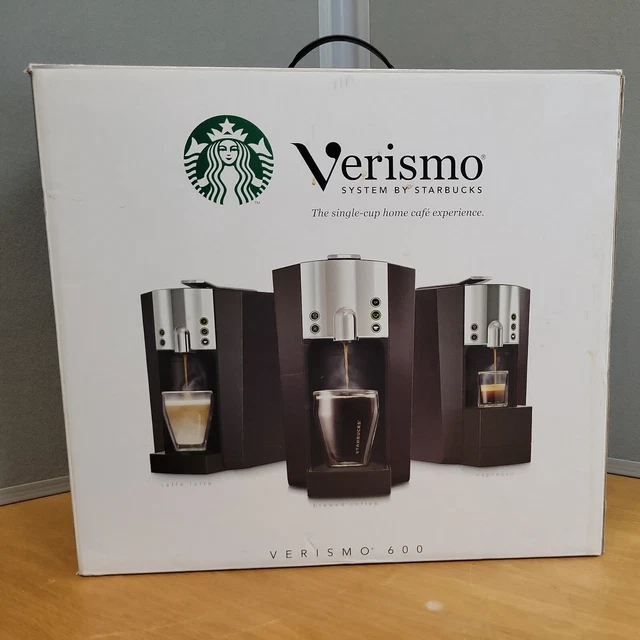 STARBUCKS VERISMO 600 Espresso Coffee Machine Black (11030992) 49.99