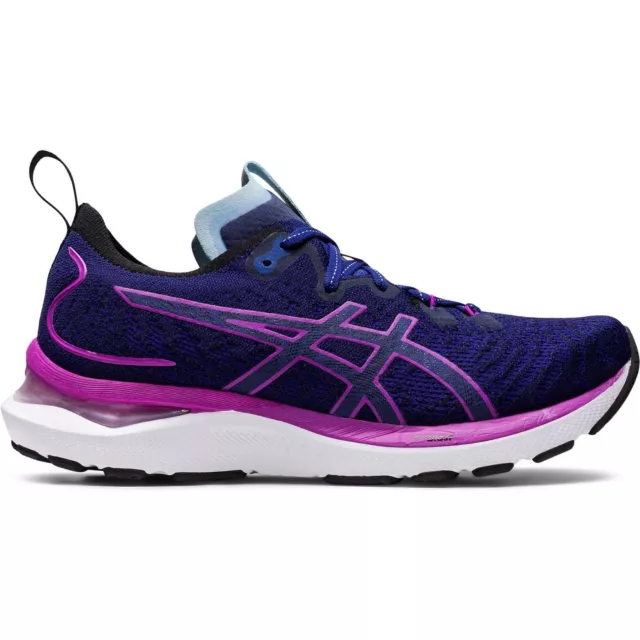 Asics Womens Gel Cumulus 24 MK Running Shoes Trainers Jogging Sneakers - Blue