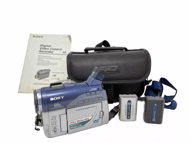 Sony DCR-DVD100E PAL Handycam Camcorder