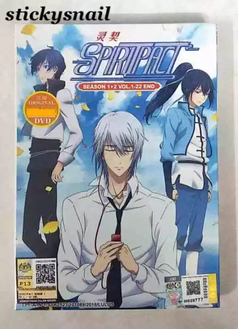 Spiritpact Season 1+2 Vol. 1-22 End GOOD ENG SUB All Region SHIP FROM USA