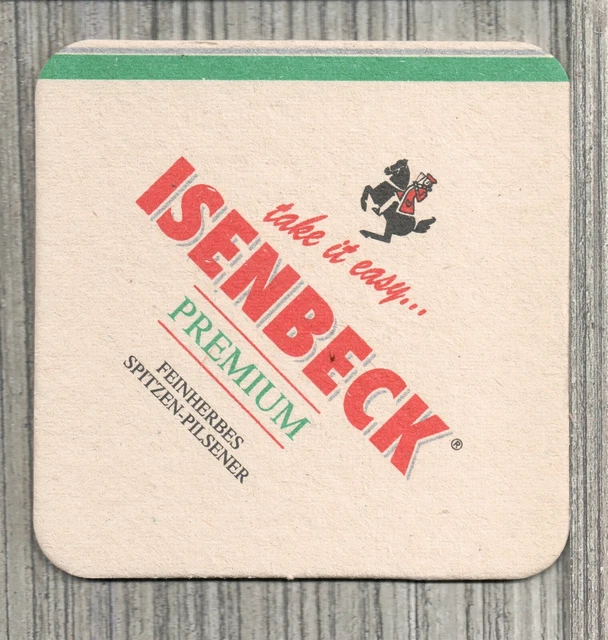 Isenbeck Brewery Beer Coaster-Germany-2362