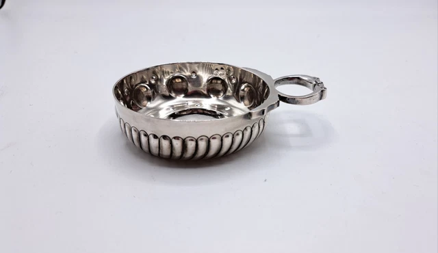RARE TASTE-VIN 107 Grs Argent Massif Epoque 18 Eme Anse Serpent Orleans