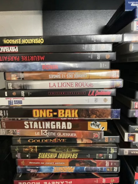 Lot de DVD au choix