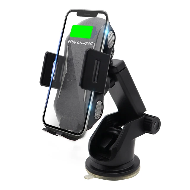 Auto Qi Wireless Charger Handy Halterung mit Ladefunktion Induktions Ladegerät
