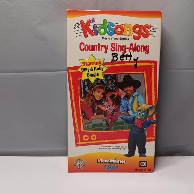 KIDSONGS COUNTRY SING Along VHS Billy And Ruby Biggle £14.17 - PicClick UK