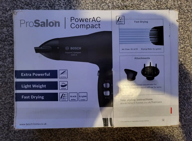 Bosch PHD9940GB Pro Salon Power AC compact. New. Imperfect Box 2