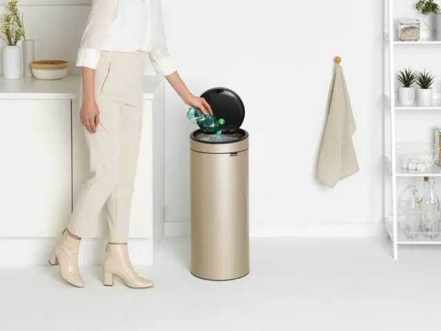 brabantia TOUCH BIN 30 Abfallsammler Mülleimer Abfalleimer Papierkorb Tonne 3