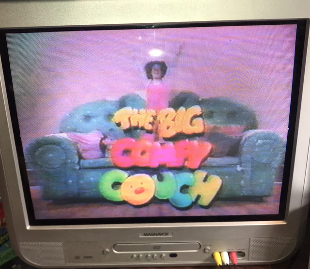 THE BIG COMFY Couch VHS Used Blank Video Tape Kids 6 Hours PBS