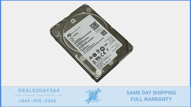 Disque Dur Seagate Exos 10E2400 1.8TB SAS - 2.5", 10K RPM, Hybride 16GB Flash, Occasion