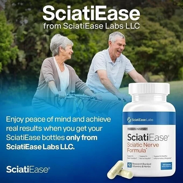 Buy SciatiEase Sciatic Nerve Health Support - Sciatic Nerve Suppleent
