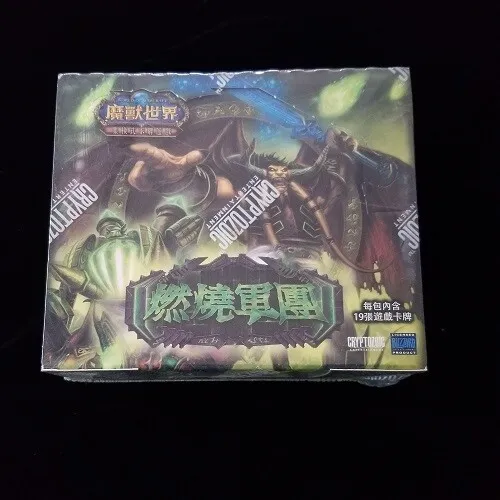 T-Chinese Sealed MARCH OF THE LEGION Booster Boxes WOW Plunderer Chance
