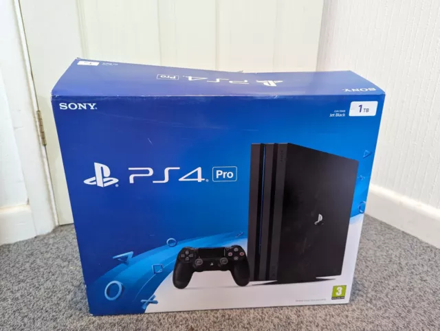 Empty Replacement Playstation 4/ PS4 Console Box Only - NO CONSOLE - Inners