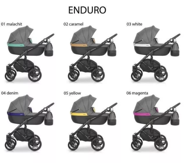 EXPANDER Enduro Landau 3in1 Maxi-Cosi Isofix Nacelle+Poussette +Siège Auto 2