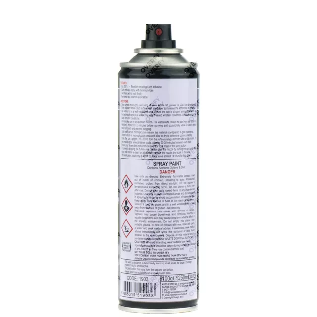 1 x 400ml All Purpose Grey Primer Aerosol Spray Paint Household Car Plastic 2