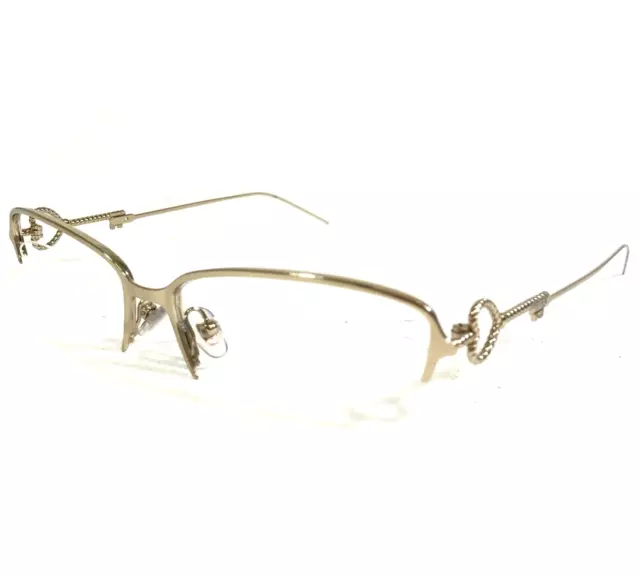 TIFFANY & CO. Eyeglasses Frames TF 1106 6021 Gold Rectangular Half Rim ...