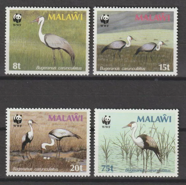 Malawi 1987/8 Wwf Sg 759/62 Mnh