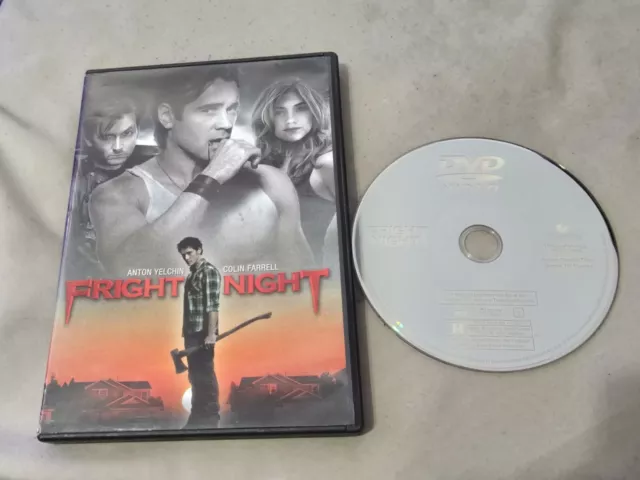 Fright Night (DVD, 2011) Horror, Anton Yelchin, Colin Farrell, Toni Collette