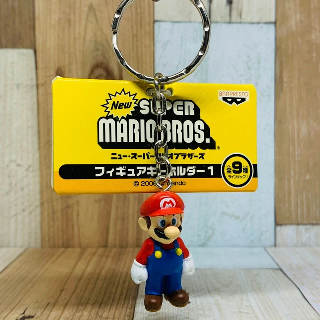 Porte-clés Super Mario Party Wario - Figurine Banpresto 1999
