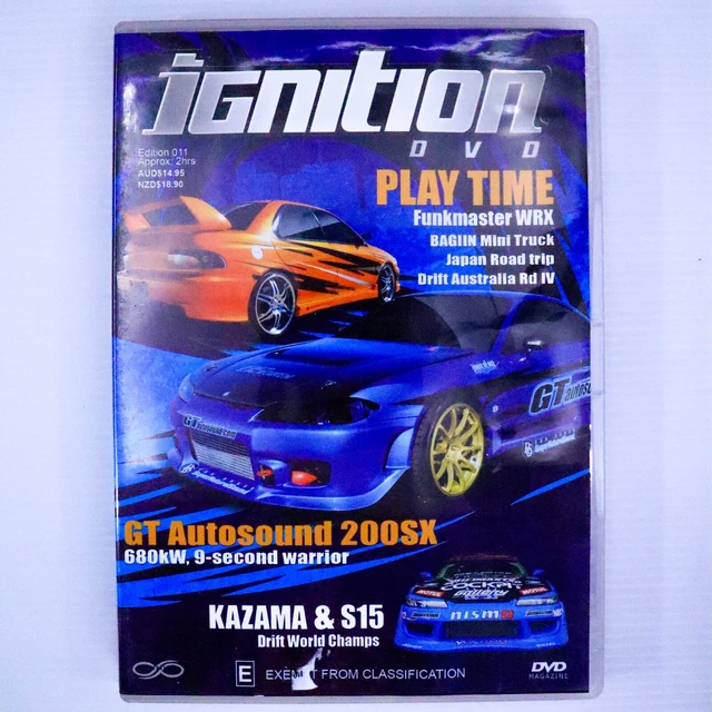 IGNITION: EDITION 011 Play Time (DVD, 2006) Car Drift Race Street Show ...