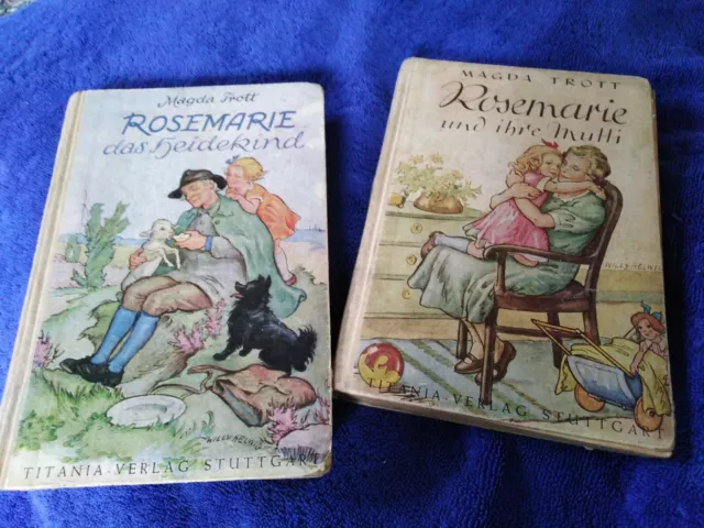 Alles zu 9.99 € 2 X Rosemarie MAGDA TROTT belesen aus Erbschaft