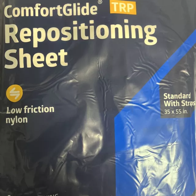 Medline Comfort Glide Repositioning Sheet 35" x 55". With Straps * New In Bag.