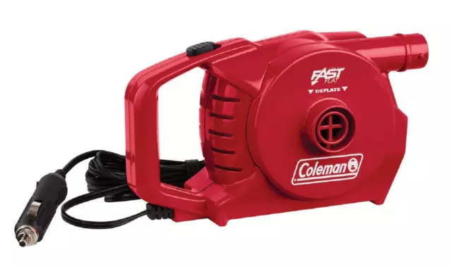 Coleman Quick Pump 12 V elektrische Luftpumpe Fahrzeuganschluss Pumpe Camping