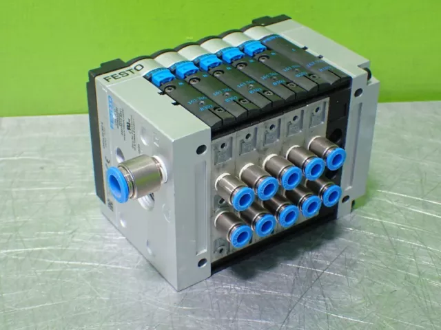 Euc-Festo Cpv14-V1 Pneumatic Manifold Assembly.