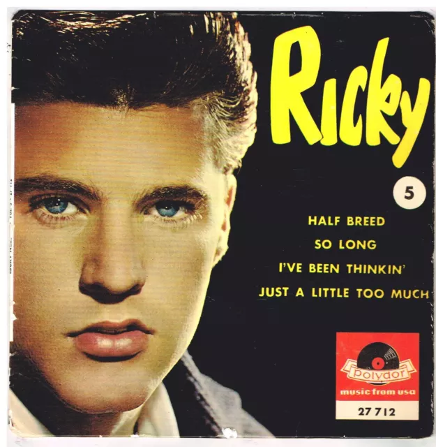 Ricky  NELSON     Half breed        45 tours EP