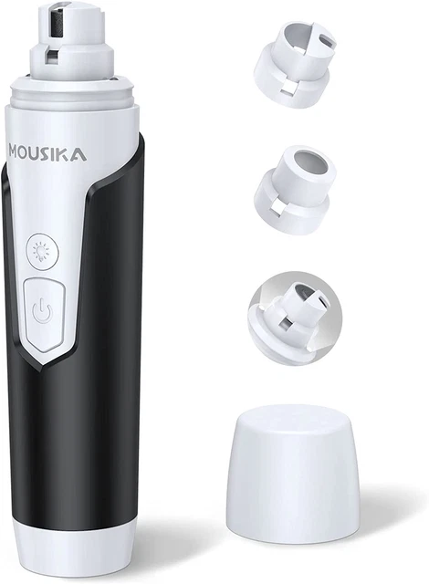Dog Nail Grinder Professional Electric Pet Nail Trimmer 3-Speed Quiet Pet Nail C