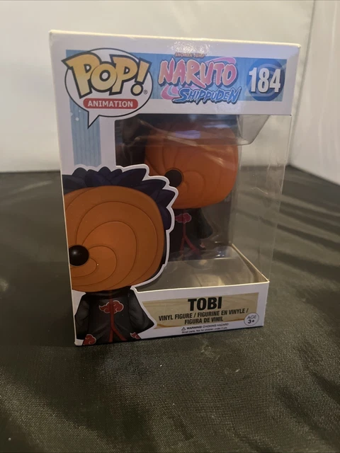 FUNKO POP ANIME Naruto Shippuden Tobi 184 Vinyl Figure (FUN12452) $7.00 ...