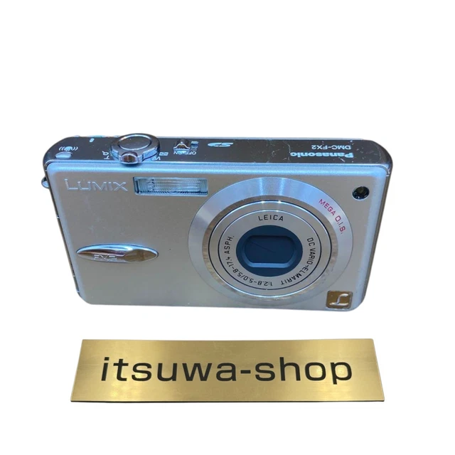 PANASONIC LUMIX FX2 Compact Digital Camera Silver DMC-FX2