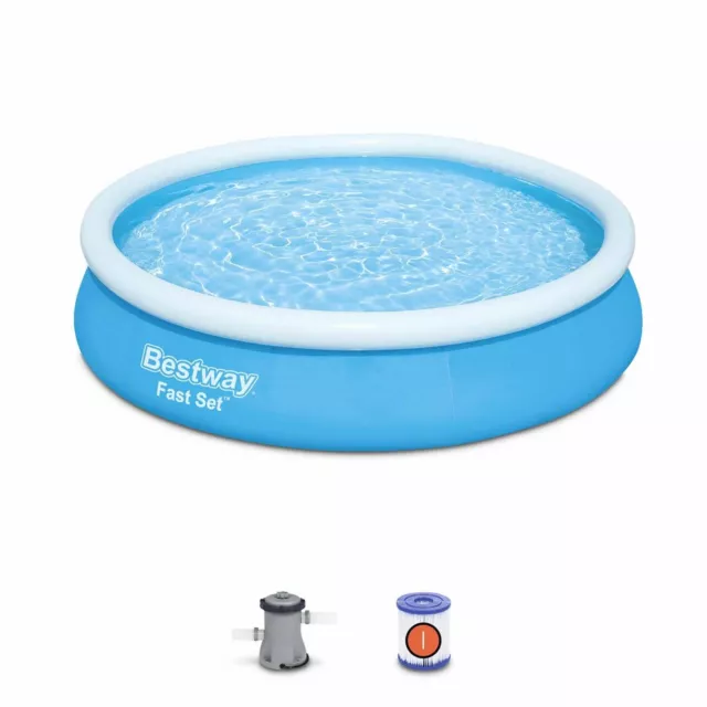 Kit Piscina Exterior Suelo Independiente bestway - Fast Set - 366 X 76CM - Ronda