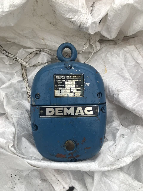 Catena Demag PK 1 carico 125/250 kg, usato, buono, funzionante Catena Demag PK 1 carico 125/250 kg, usato, buono, funzionante