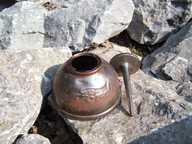 Vintage Ford early 1908 dated Oil can oiler auto accessory tool Model a t part