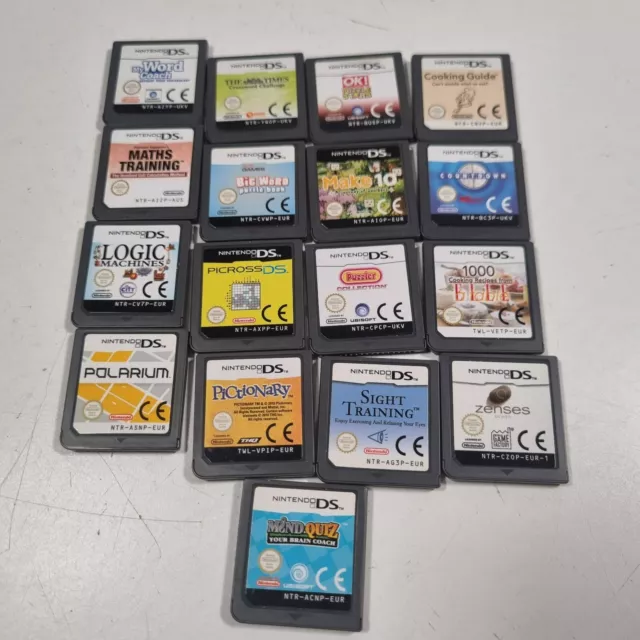 18 Nintendo DS Game Bundle