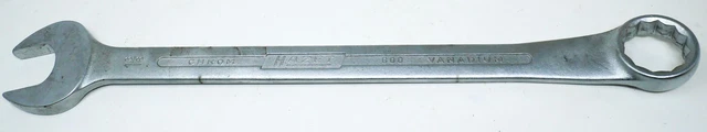 HAZET 600 Very Large 1 3/8" SAE Combination Wrench Vintage W Germany 18" Length