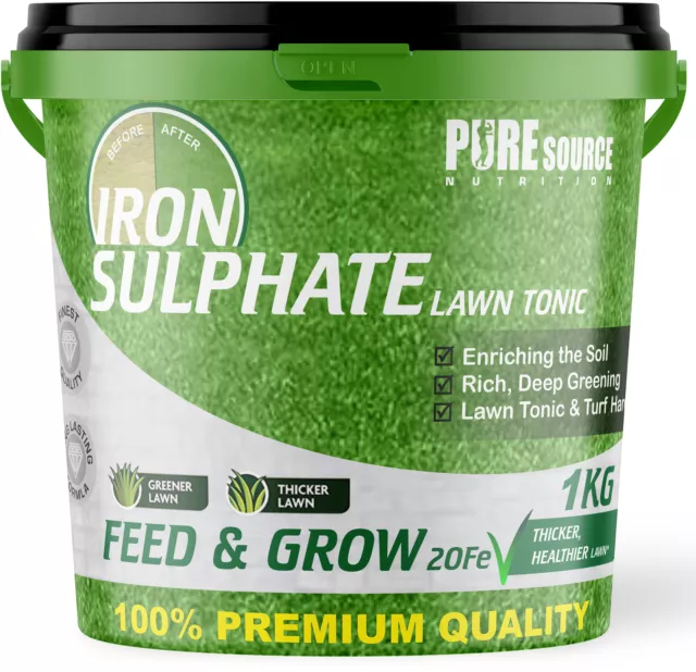 Sulphate Of Iron Ferrous Sulphate Lawn Tonic Technical Grade Grass Fertiliser