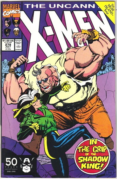 The Uncanny X-Men Comic Book #278 Marvel Comics 1991 VERY HIGH GRADE UNREAD NEW