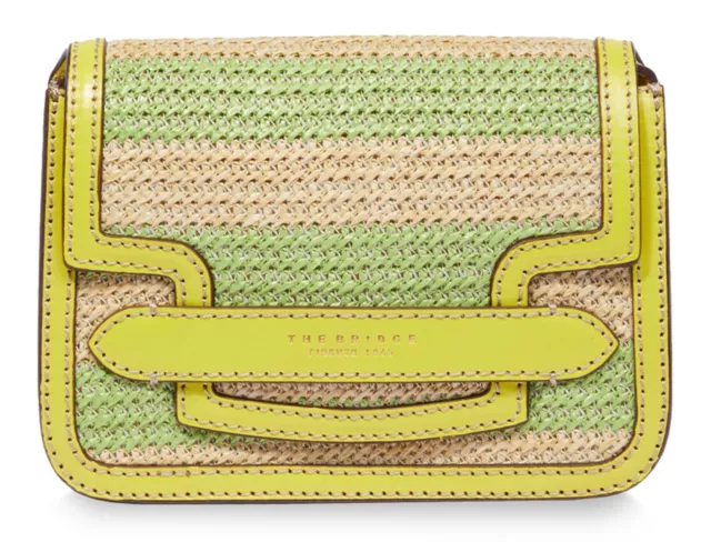 THE BRIDGE Lucrezia WOW Crossbody Bag Lime With Gold